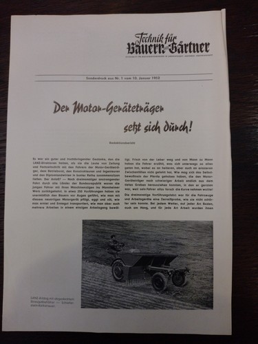 Sonderdruck technik für - "technik,