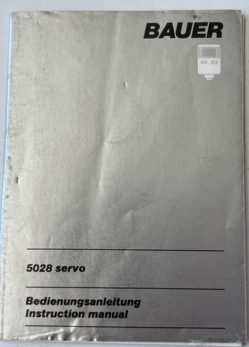 Bauer blitzgerät 5028 servo - bauer,