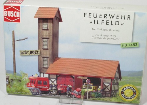 Feuerwehr gerätehaus - h0,