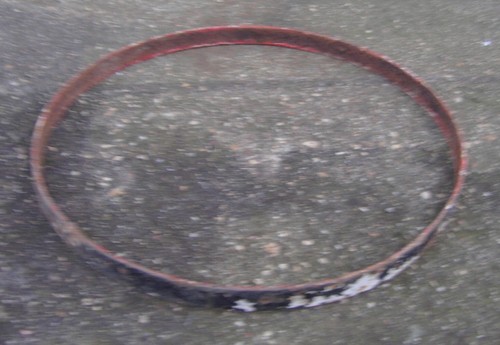 Rad reifen für holz - rad,