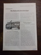 Original Sonderdruck "Technik